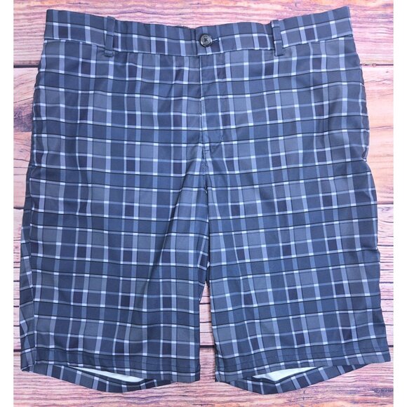 Nike Dri-Fit Mens Standard Fit Blue Golf Shorts 34 - Picture 1 of 7